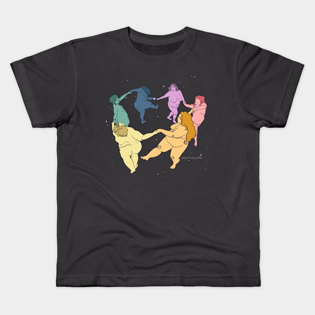 Fellowship Kids T-Shirt by Neoqlassical